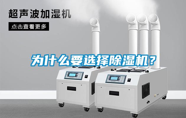 為什么要選擇除濕機？