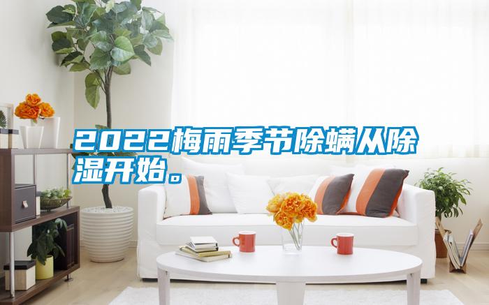 2022梅雨季節(jié)除螨從除濕開始。