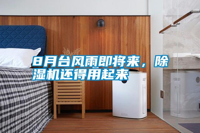 8月臺風(fēng)雨即將來，除濕機還得用起來