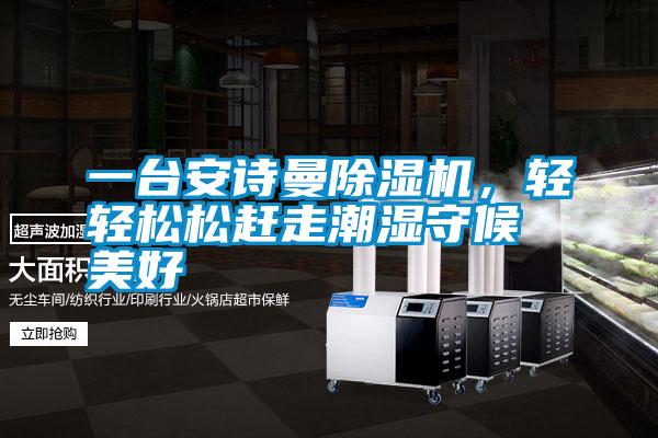一臺安詩曼除濕機，輕輕松松趕走潮濕守候美好