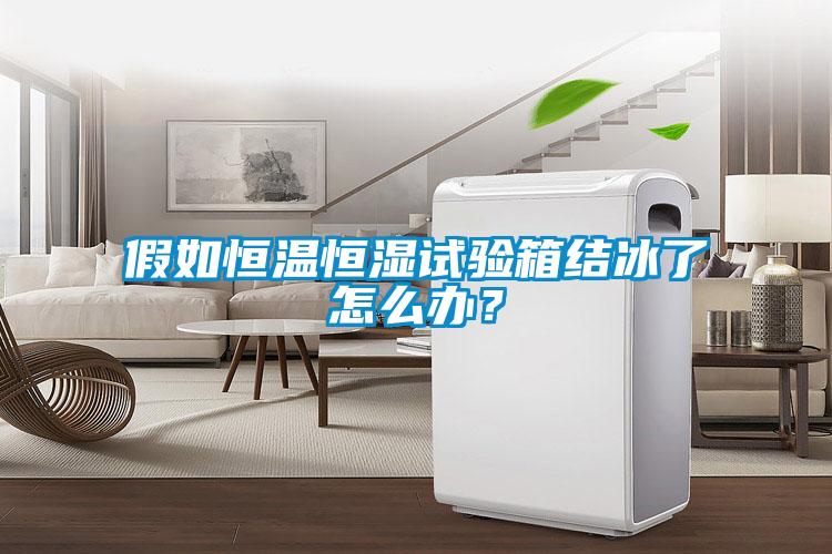 假如恒溫恒濕試驗(yàn)箱結(jié)冰了怎么辦？