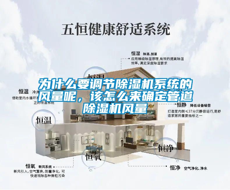 為什么要調(diào)節(jié)除濕機系統(tǒng)的風(fēng)量呢，該怎么來確定管道除濕機風(fēng)量