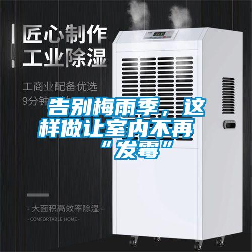 告別梅雨季，這樣做讓室內(nèi)不再“發(fā)霉”