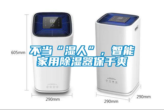 不當(dāng)“濕人”，智能家用除濕器保干爽