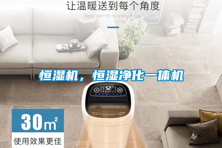 恒濕機，恒濕凈化一體機