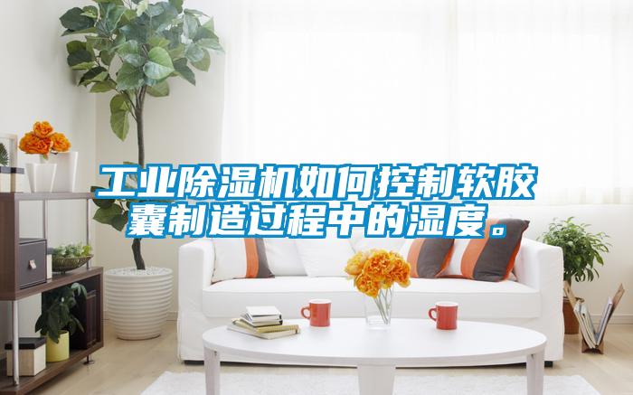 工業(yè)除濕機如何控制軟膠囊制造過程中的濕度。