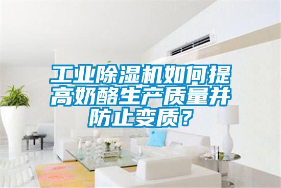 工業(yè)除濕機(jī)如何提高奶酪生產(chǎn)質(zhì)量并防止變質(zhì)？