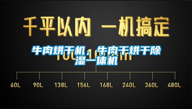 牛肉烘干機(jī)，牛肉干烘干除濕一體機(jī)