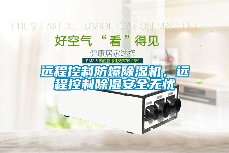 遠(yuǎn)程控制防爆除濕機(jī)，遠(yuǎn)程控制除濕安全無憂