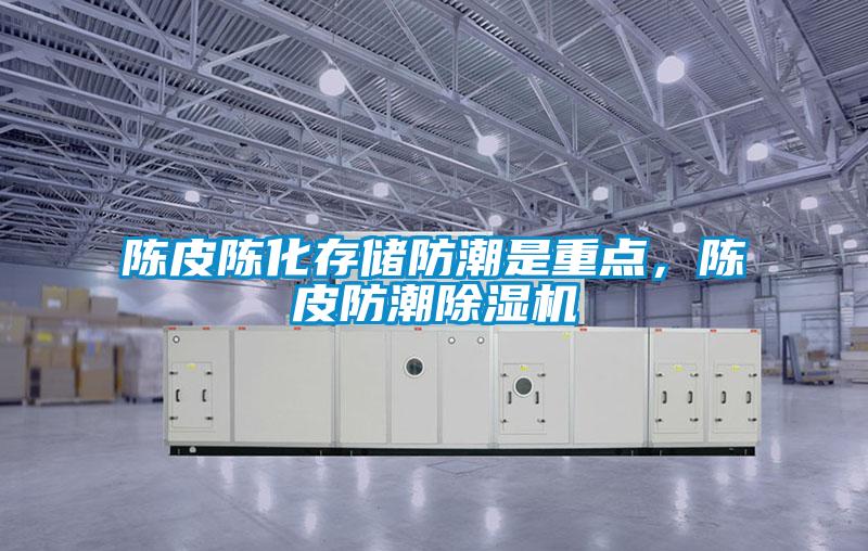 陳皮陳化存儲防潮是重點，陳皮防潮除濕機