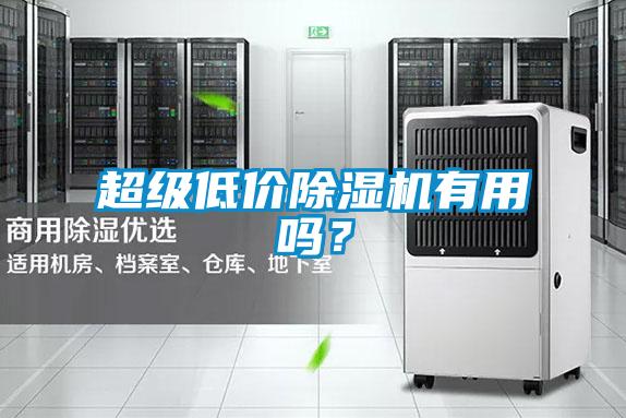 超級低價除濕機有用嗎？