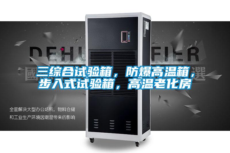 三綜合試驗箱，防爆高溫箱，步入式試驗箱，高溫老化房