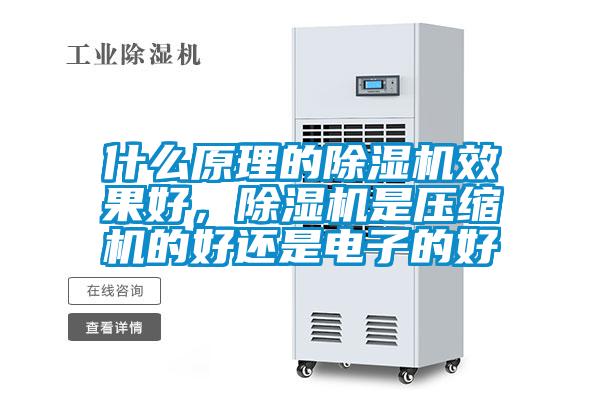 什么原理的除濕機效果好，除濕機是壓縮機的好還是電子的好