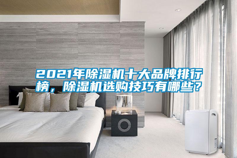 2021年除濕機十大品牌排行榜，除濕機選購技巧有哪些？