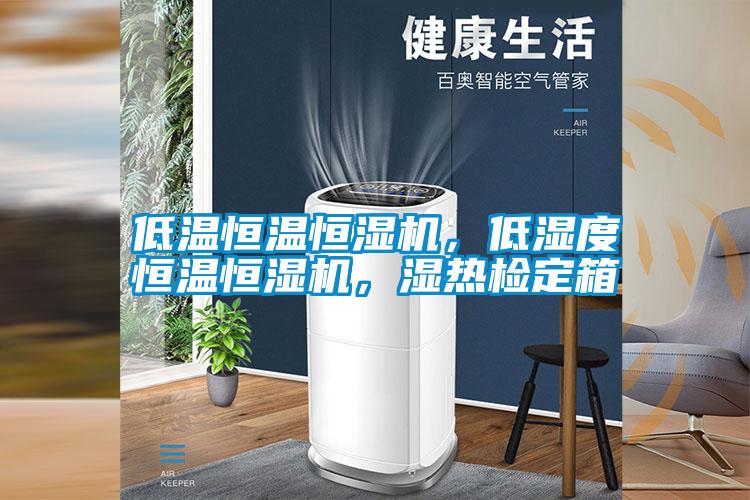 低溫恒溫恒濕機，低濕度恒溫恒濕機，濕熱檢定箱