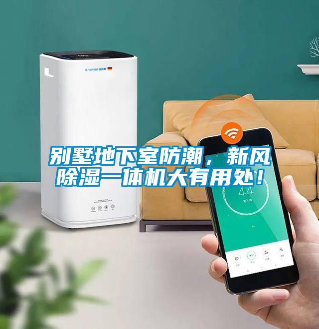 別墅地下室防潮，新風(fēng)除濕一體機大有用處！
