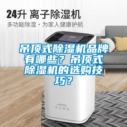 吊頂式除濕機(jī)品牌有哪些？吊頂式除濕機(jī)的選購技巧？