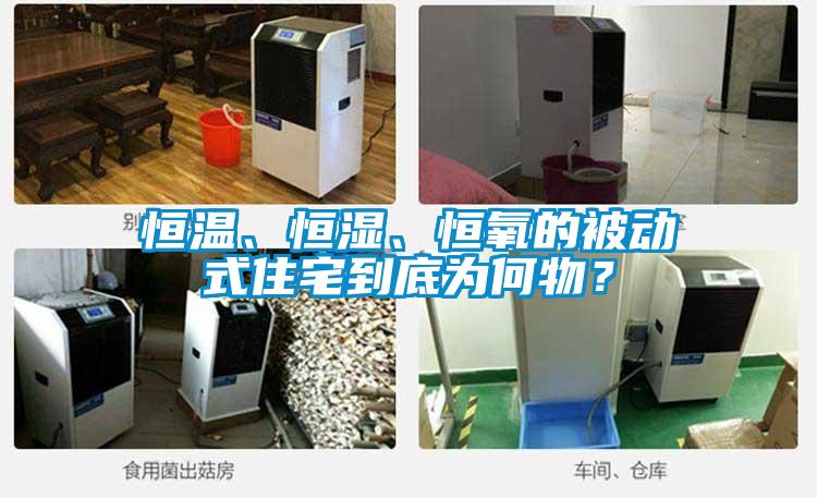 恒溫、恒濕、恒氧的被動(dòng)式住宅到底為何物？