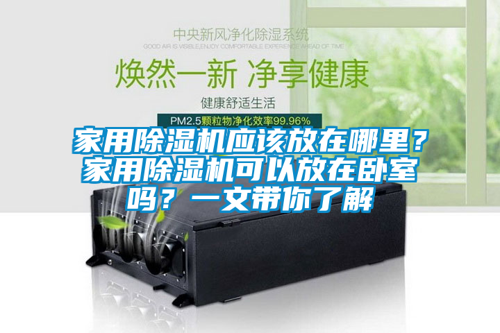 家用除濕機(jī)應(yīng)該放在哪里？家用除濕機(jī)可以放在臥室嗎？一文帶你了解
