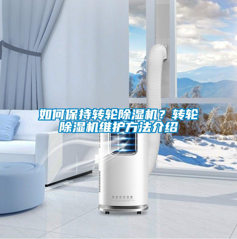 如何保持轉輪除濕機？轉輪除濕機維護方法介紹