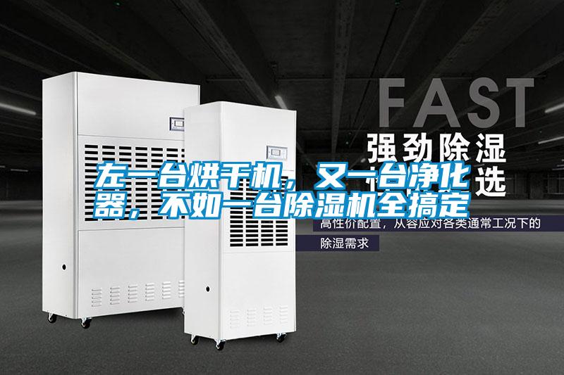 左一臺烘干機，又一臺凈化器，不如一臺除濕機全搞定