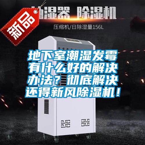 地下室潮濕發(fā)霉有什么好的解決辦法？徹底解決還得新風(fēng)除濕機！