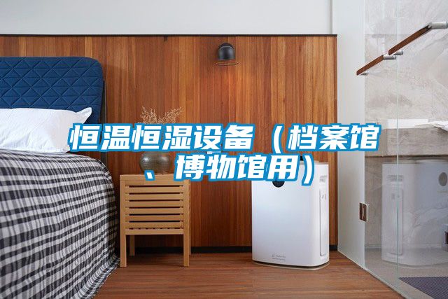 恒溫恒濕設(shè)備（檔案館、博物館用）