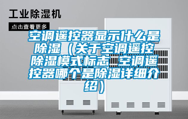 空調(diào)遙控器顯示什么是除濕（關(guān)于空調(diào)遙控除濕模式標(biāo)志 空調(diào)遙控器哪個是除濕詳細介紹）