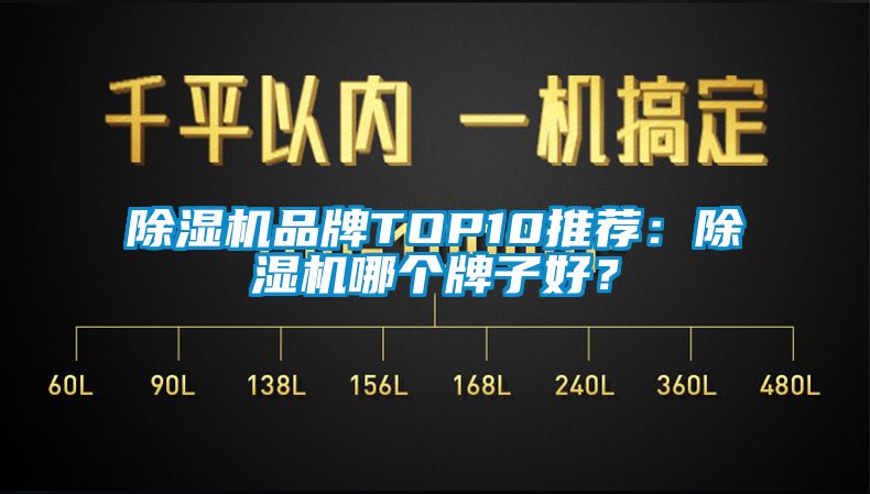 除濕機品牌TOP10推薦：除濕機哪個牌子好？
