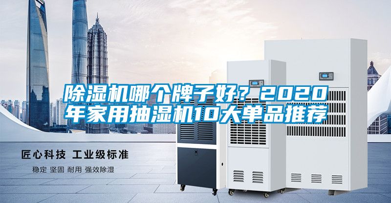 除濕機哪個牌子好？2020年家用抽濕機10大單品推薦