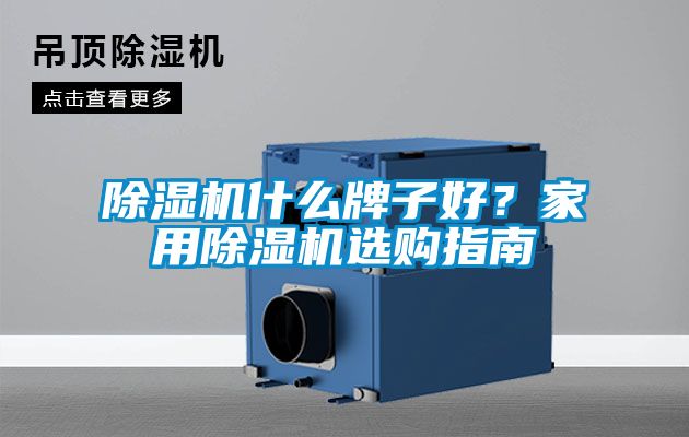 除濕機(jī)什么牌子好？家用除濕機(jī)選購(gòu)指南