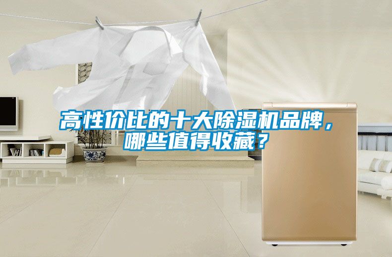 高性價比的十大除濕機品牌，哪些值得收藏？