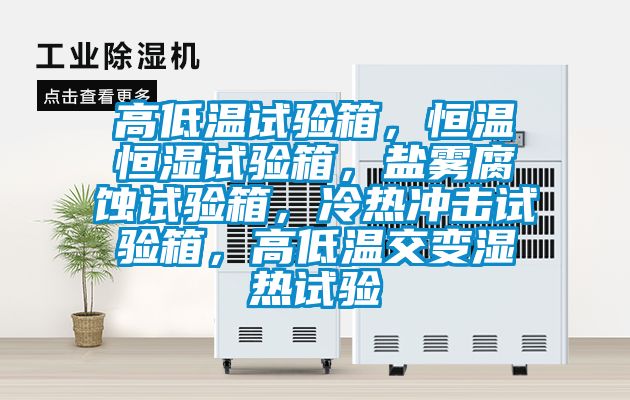 高低溫試驗(yàn)箱，恒溫恒濕試驗(yàn)箱，鹽霧腐蝕試驗(yàn)箱，冷熱沖擊試驗(yàn)箱，高低溫交變濕熱試驗(yàn)