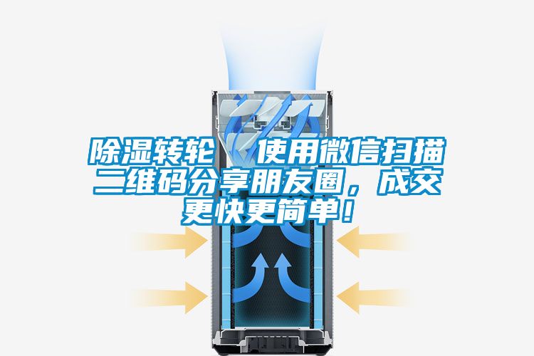 除濕轉(zhuǎn)輪  使用微信掃描二維碼分享朋友圈，成交更快更簡單！